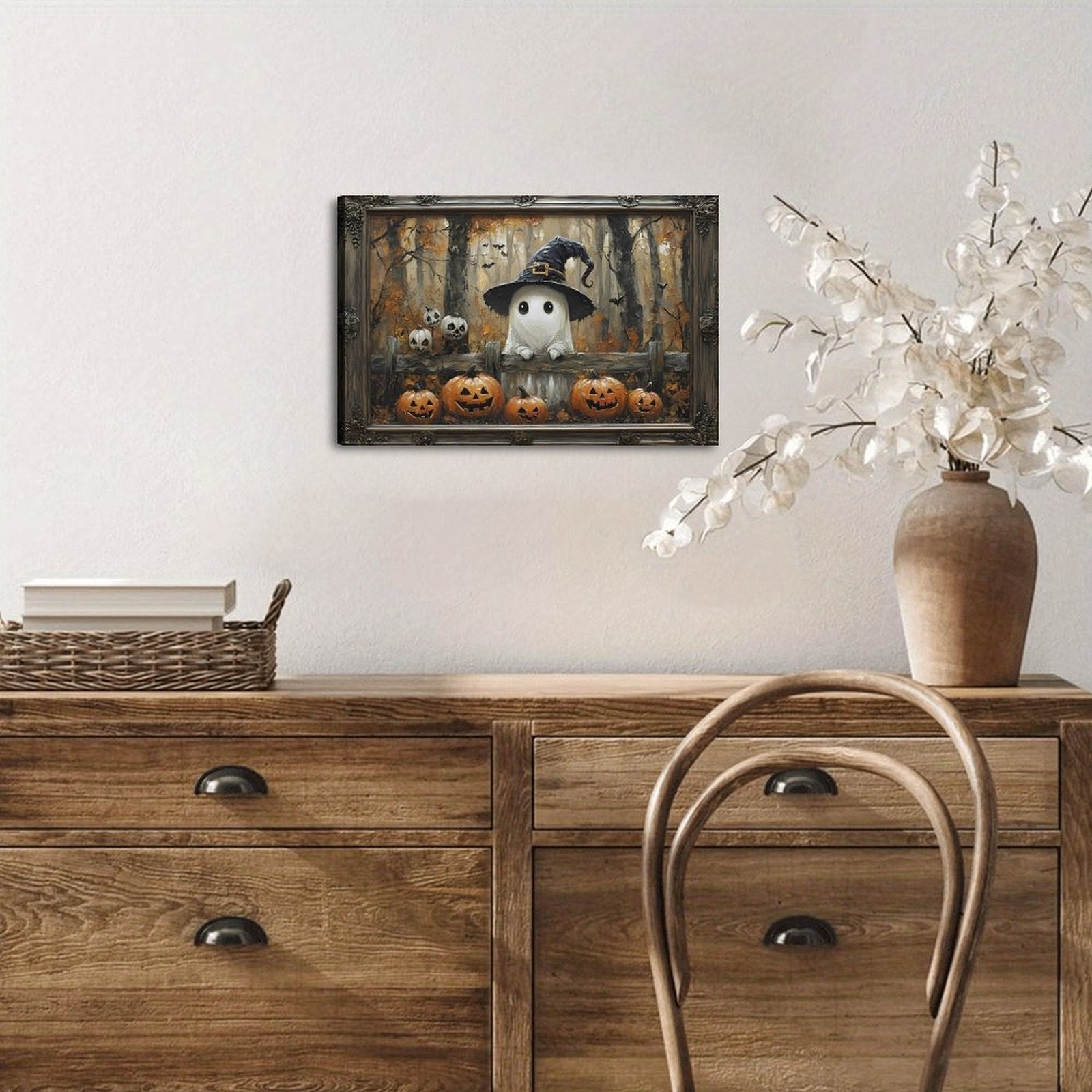 Collected Light — Oresh textured canvas print detail