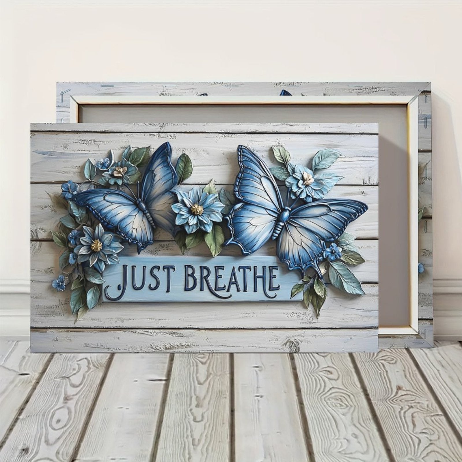 Blue Hour — Oresh textured canvas print