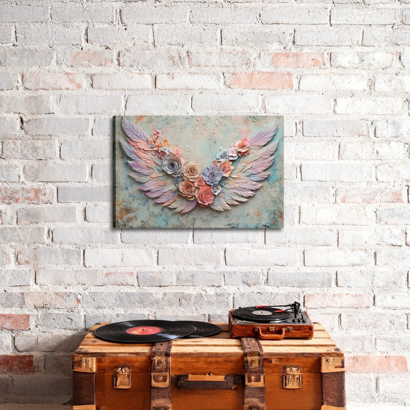 Personal Weather — Oresh textured canvas print detail