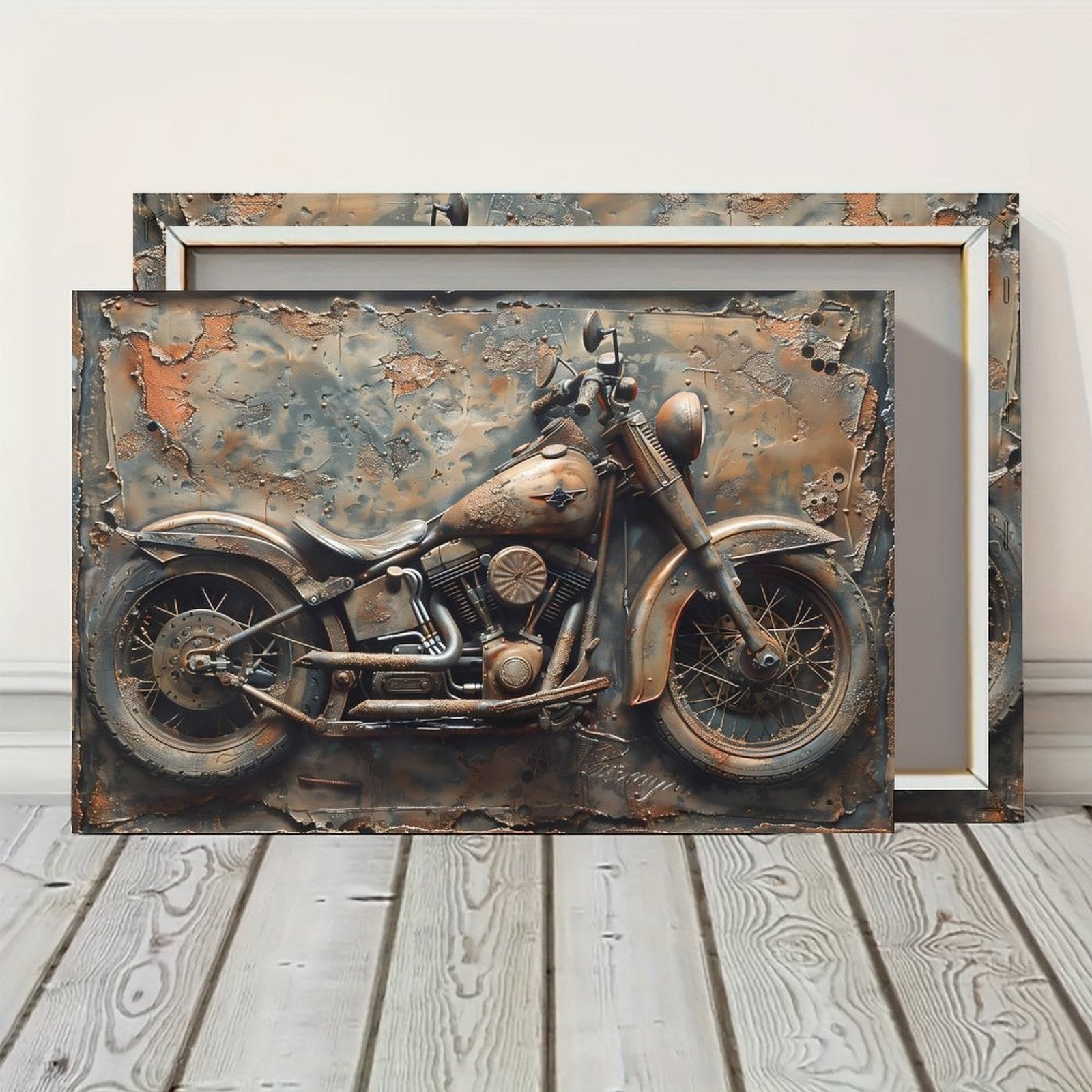 Wild Bloom — Oresh textured canvas print