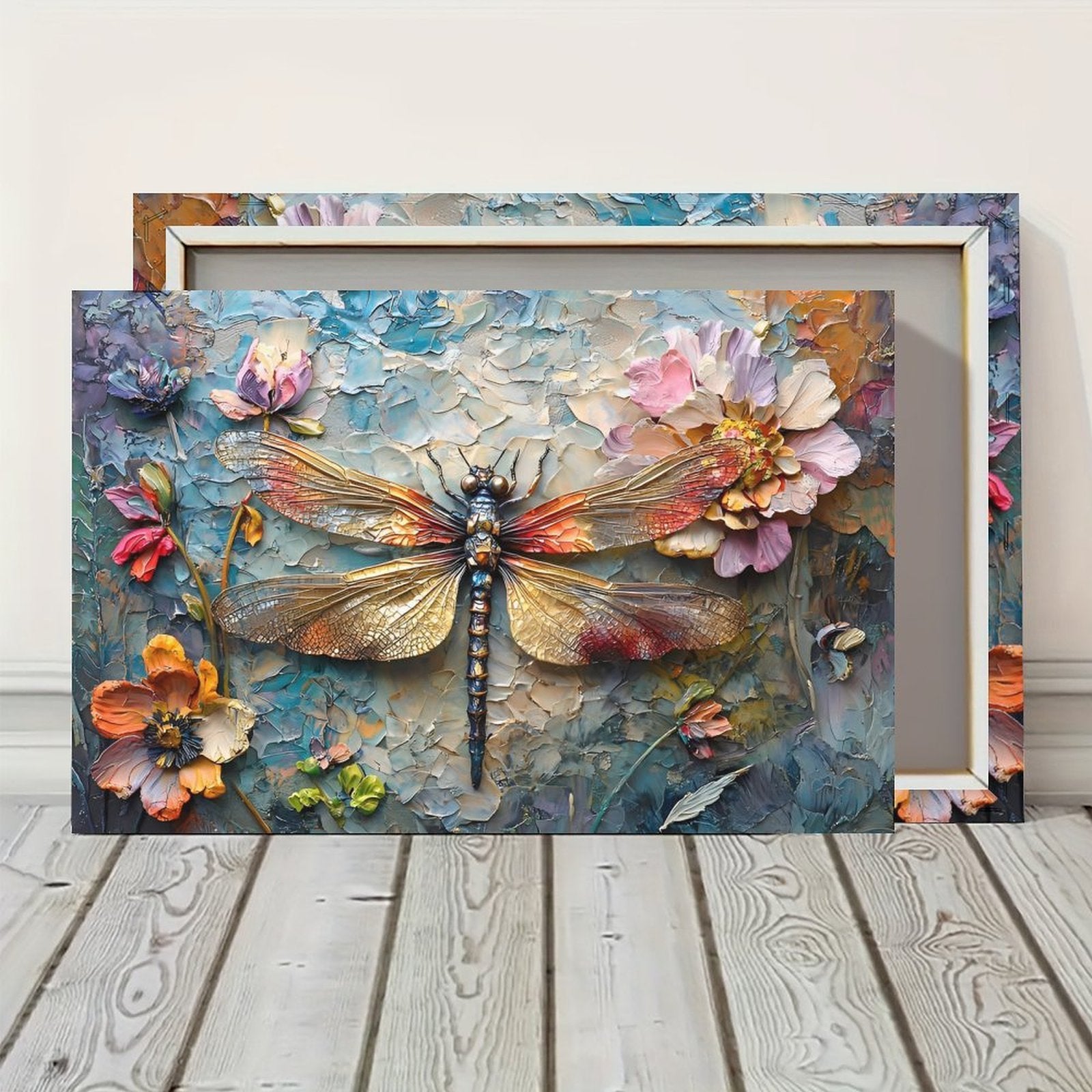 Garden Notes — Oresh textured canvas print