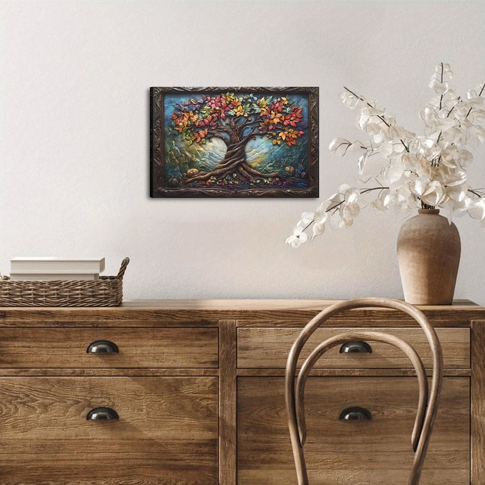 The Keepsakes — Oresh textured canvas print detail