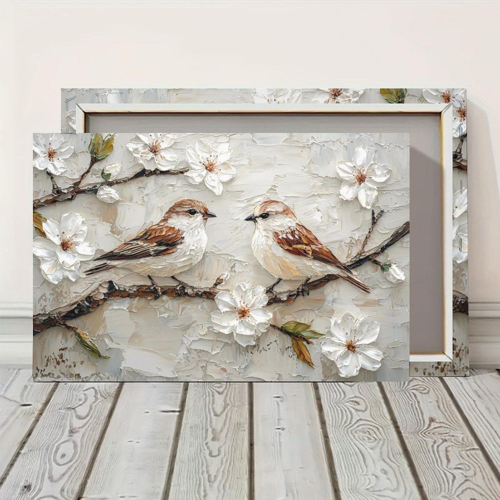 The Green Room — Oresh textured canvas print