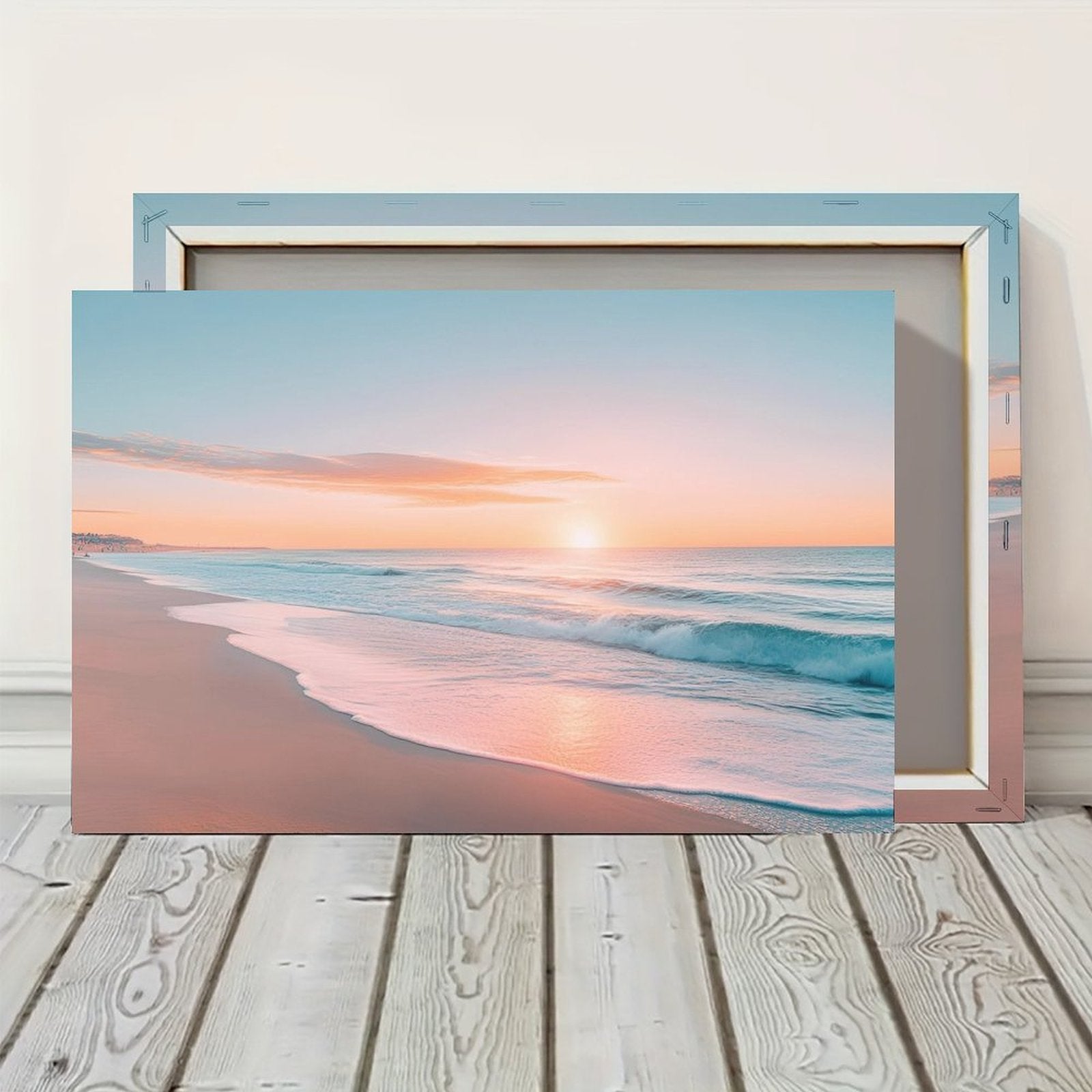 Soft Geometry — Oresh textured canvas print