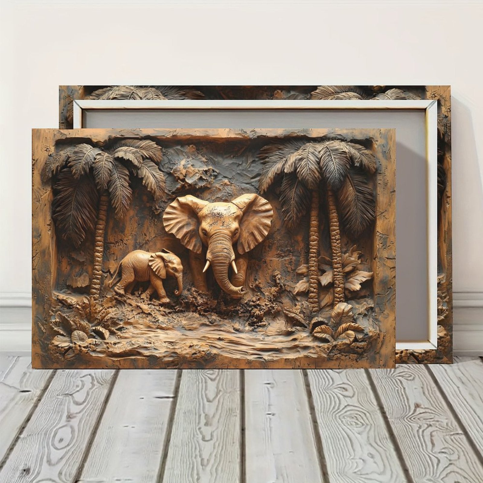 Artwork before texture