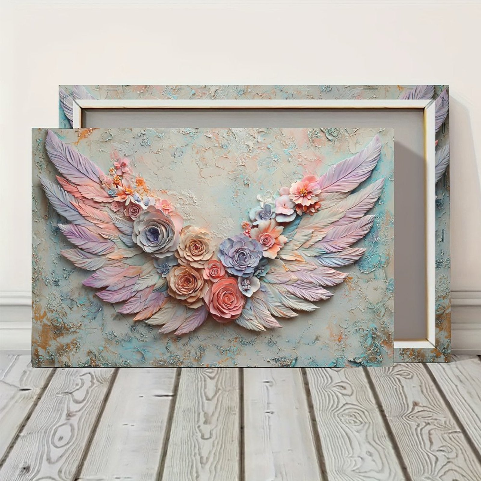 Oresh textured canvas artwork